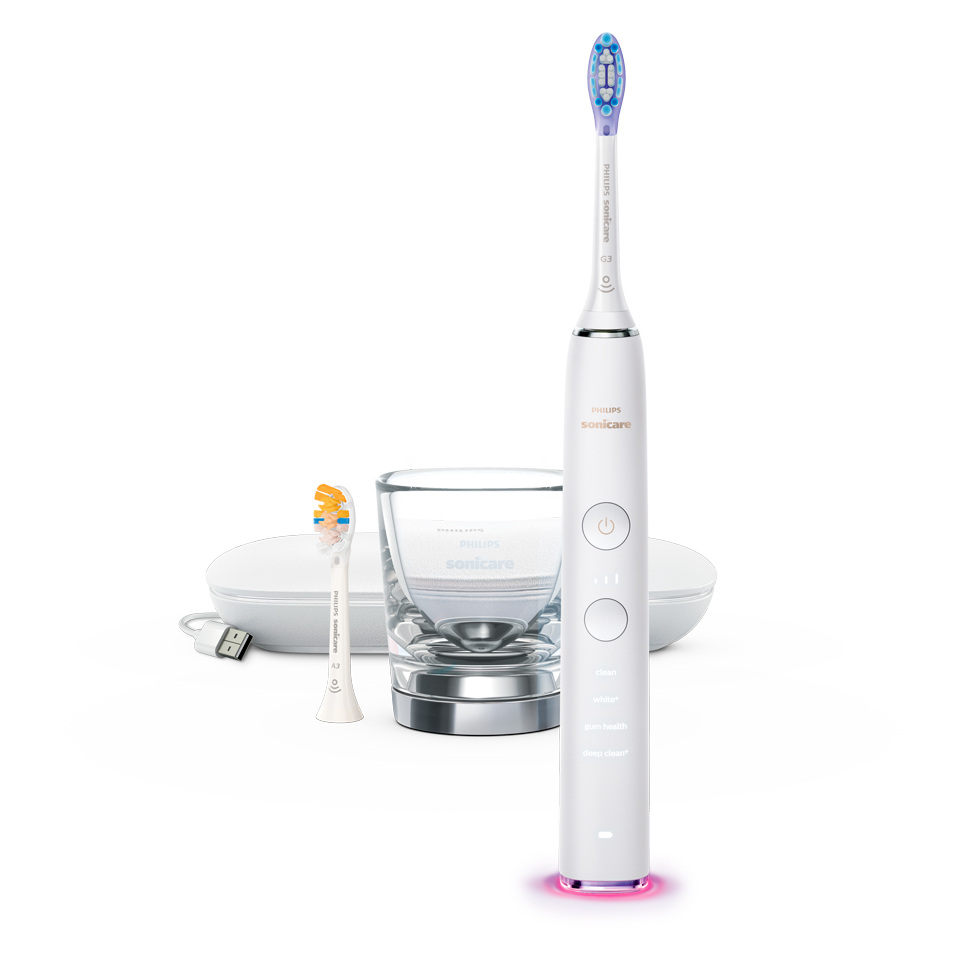 Cepillo dental eléctrico Philips Sonicare DiamondClean Smart con accesorios