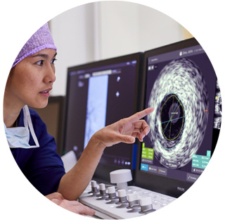 La tecnolog&iacute;a IVUS de Philips le ayuda a