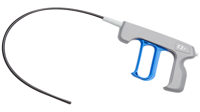 Vaina del dilatador giratorio mec&aacute;nico TightRail