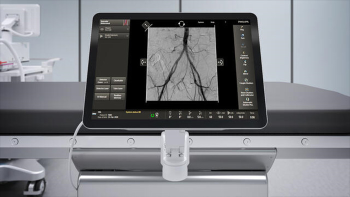 M&oacute;dulo de pantalla t&aacute;ctil en mesa intuitivo