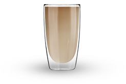 Una taza de caf&eacute; con leche