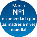 Marca n&uacute;mero uno recomendada por mam&aacute;s