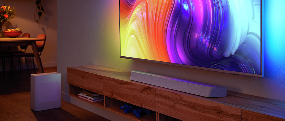 El v&iacute;deo de una barra de sonido