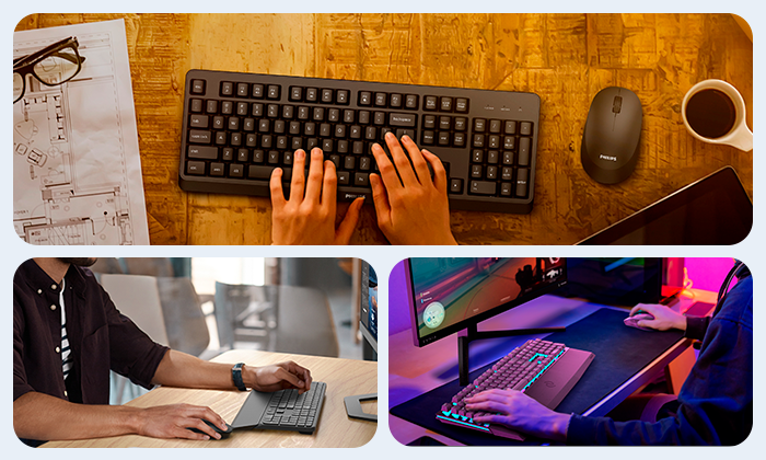 Combinaci&oacute;n (teclado + rat&oacute;n)