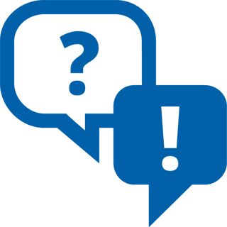 Icono de preguntas m&aacute;s frecuentes