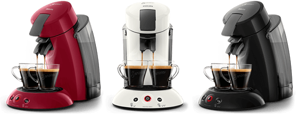 Cafeteras de monodosis de caf&eacute; Senseo