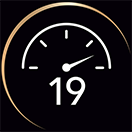 Un man&oacute;metro que muestra 19&nbsp;bares