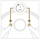 parpadea despu&eacute;s de conexi&oacute;n