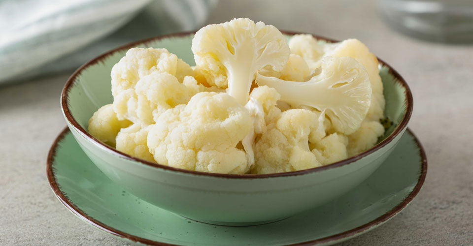 C&oacute;mo cocinar coliflor: al vapor o hervida