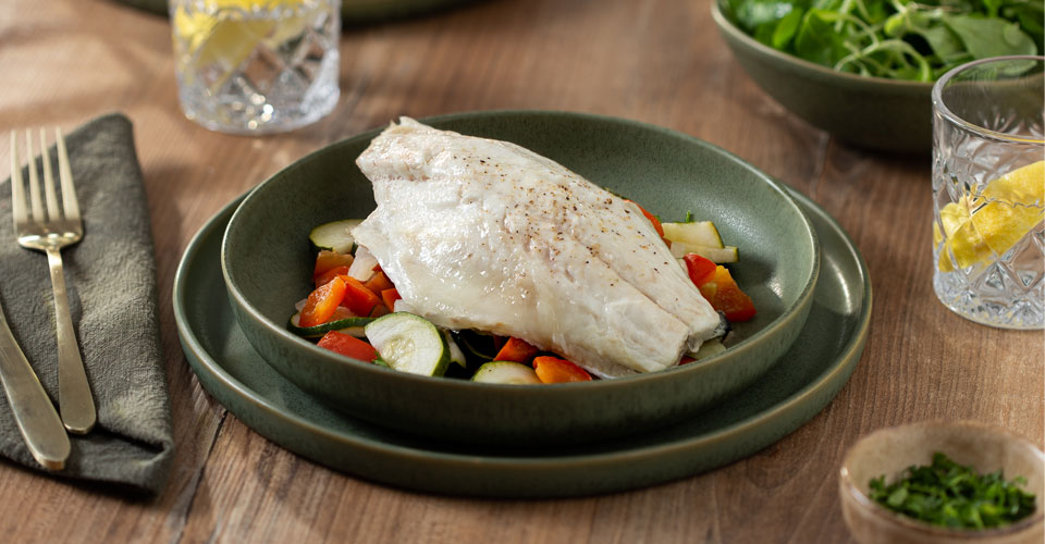 Bacalao al vapor: receta f&aacute;cil con finas hierbas