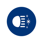 Icono de Rendimiento visual