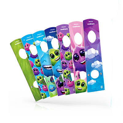 Cepillo dental el&eacute;ctrico Sonicare for Kids de Philips con accesorios tres