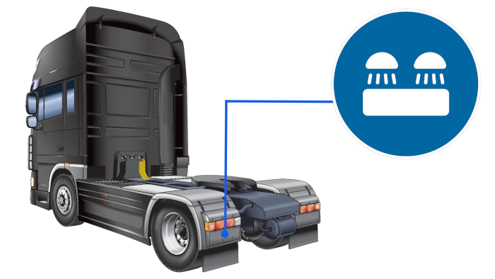 Luces de la matr&iacute;cula