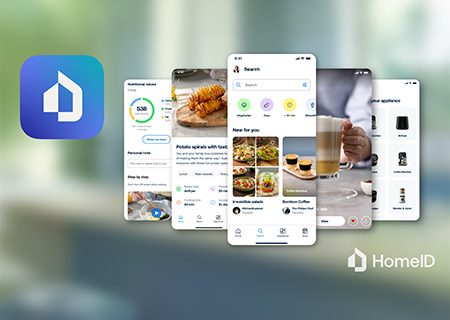 Aplicaci&oacute;n HomeID de Philips, aplicaci&oacute;n inteligente para recetas