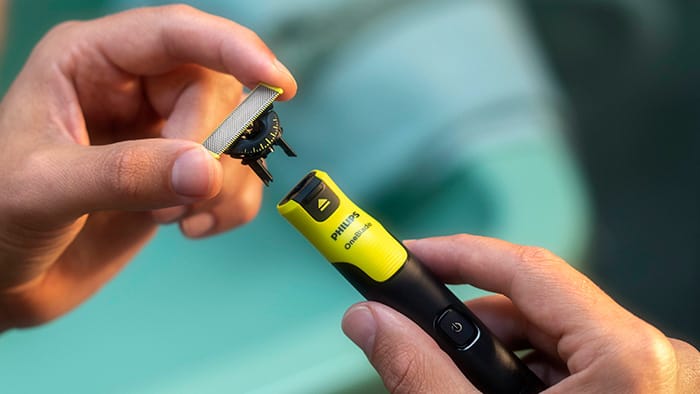 Philips OneBlade 360 conectada: sustituci&oacute;n de la cuchilla 360