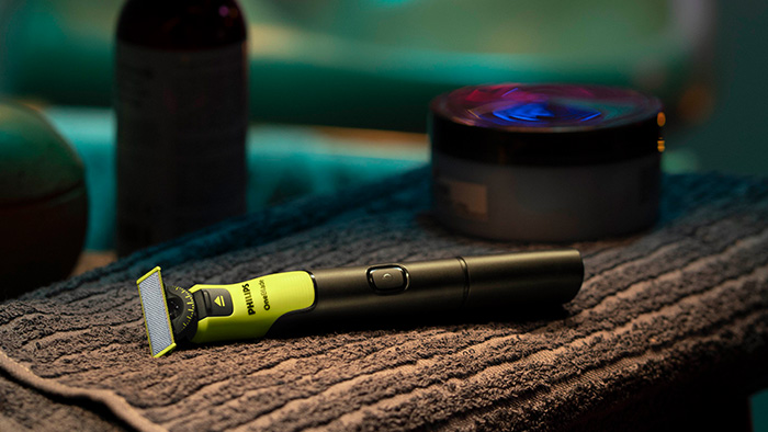 Philips OneBlade 360 conectada: dise&ntilde;o de mango ultracompacto