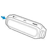 Altavoz port&aacute;til inal&aacute;mbrico