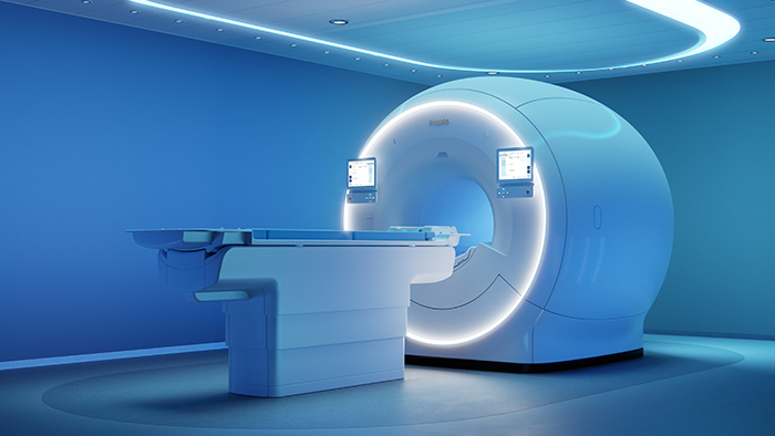 BlueSeal 1.5T MRI side view -  