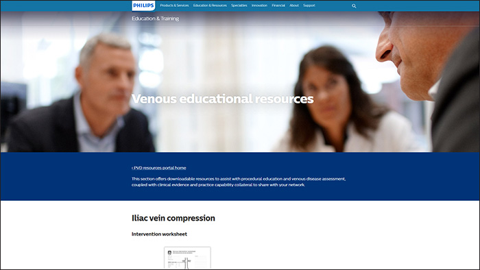 Portal did&aacute;ctico para procedimientos venosos