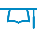 Icono de educaci&oacute;n y formaci&oacute;n