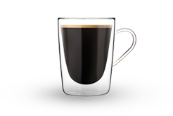 Una taza de caf&eacute; crema