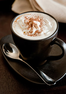 Bebida especial: capuchino vien&eacute;s