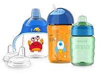 Gama de vasos con boquilla para ni&ntilde;os peque&ntilde;os Philips Avent