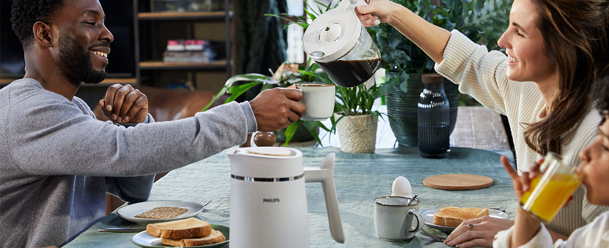 Philips Edici&oacute;n Eco Conscious, dise&ntilde;o eficiente, set de desayuno