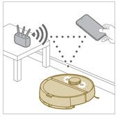 conecta tus robots, aplicaci&oacute;n HomeRun
