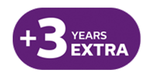 3&nbsp;a&ntilde;os adicionales de garant&iacute;a