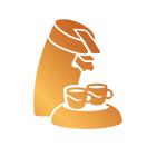 Delicioso caf&eacute; de una pad