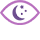 Icono de visi&oacute;n nocturna