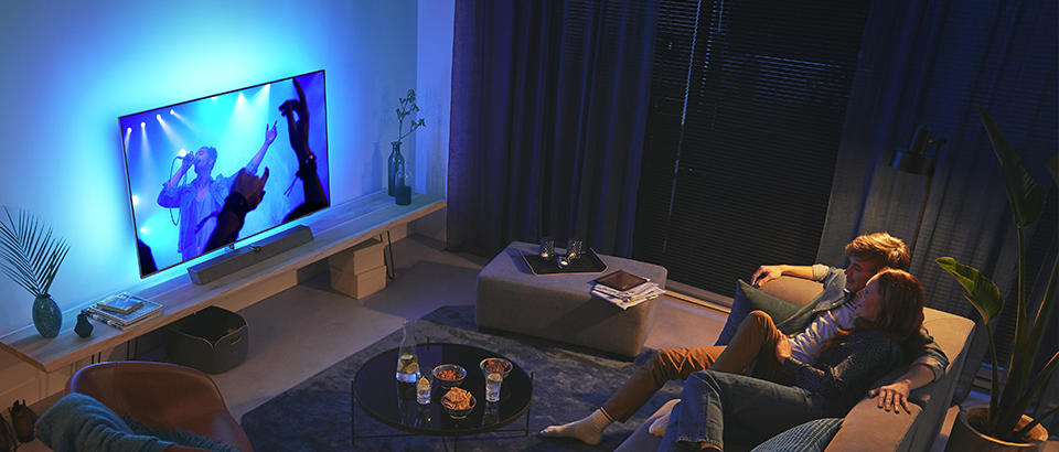 Televisor Philips Ambilight | El mejor televisor para m&uacute;sica
